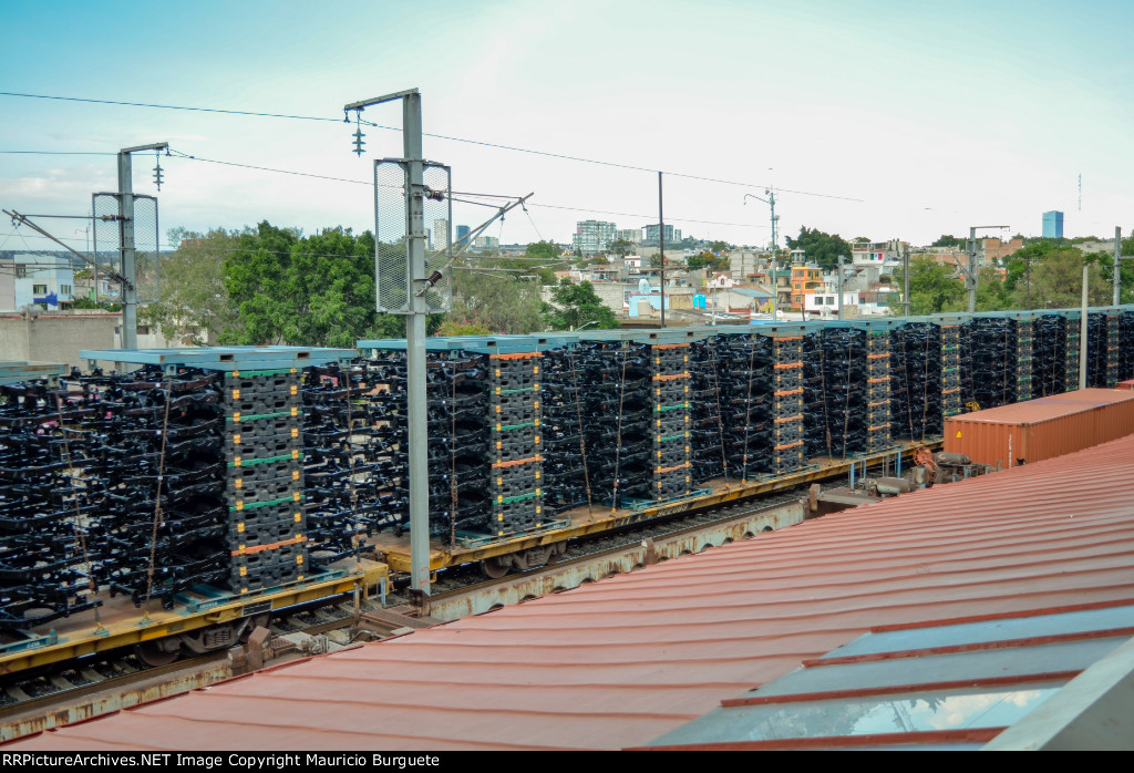 FTTX Flat Car with Truck Frames